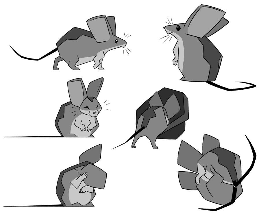 Mouse Poses Mouse Poses